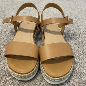 A New Day platform sandal